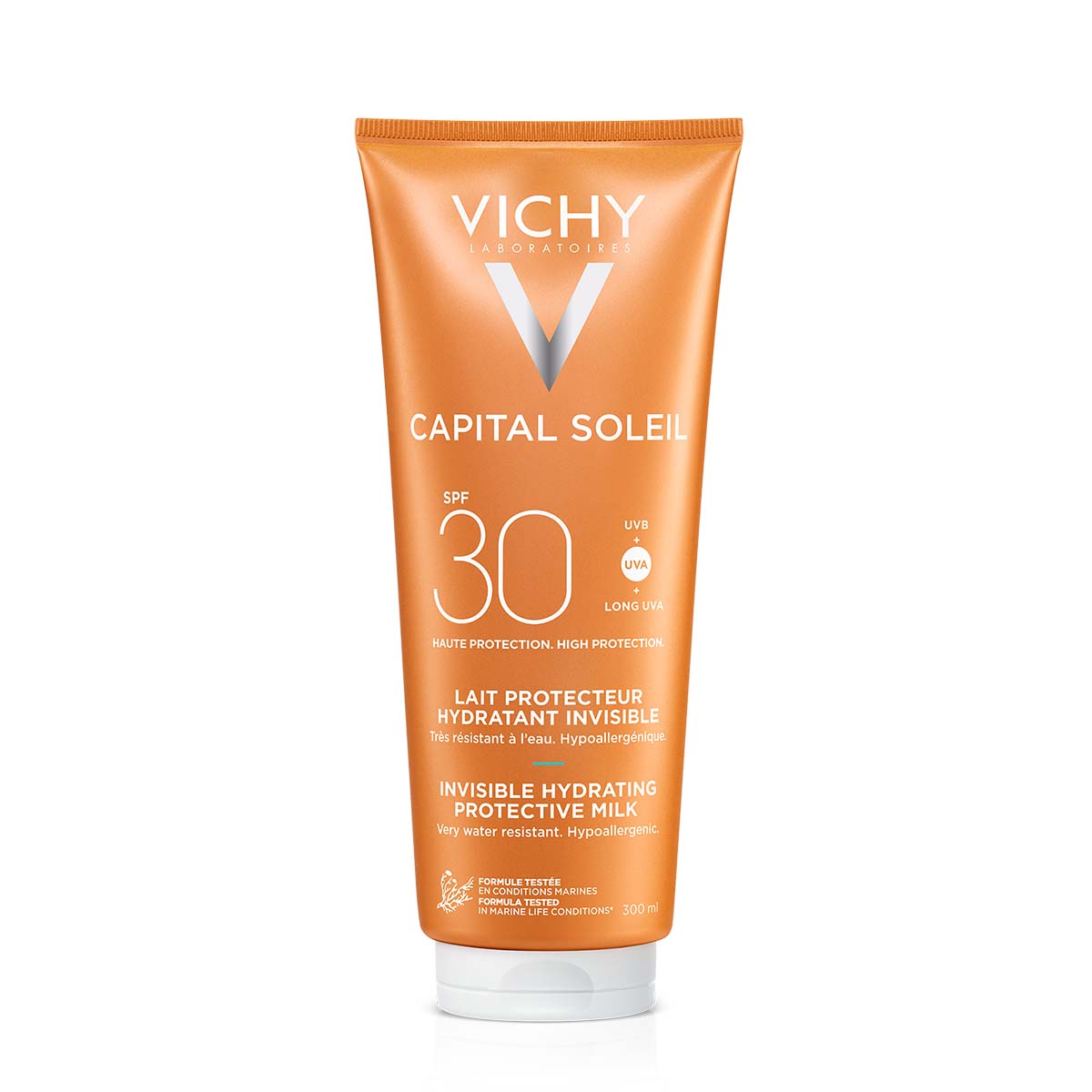 Vichy Capital Soleil hidratantno mlijeko za osjetljivu kožu SPF 30, 300 ml (Porodično pakovanje)