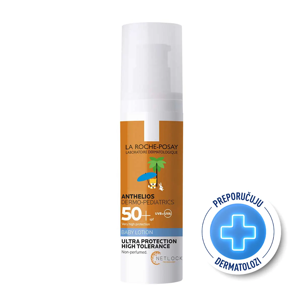 La Roche-Posay Anthelios Mlijeko za bebe SPF 50, 50 ml + Lipikar Syndet 100 ml (Promo)