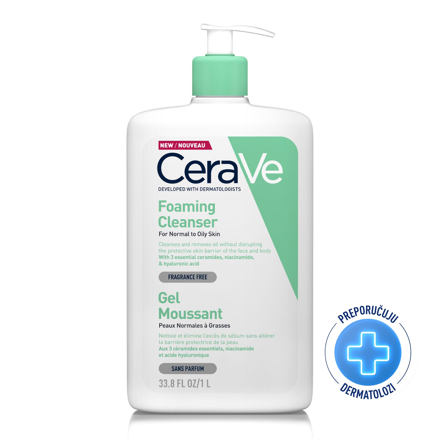 CeraVe Pjenušavi gel za čišćenje 473 ml