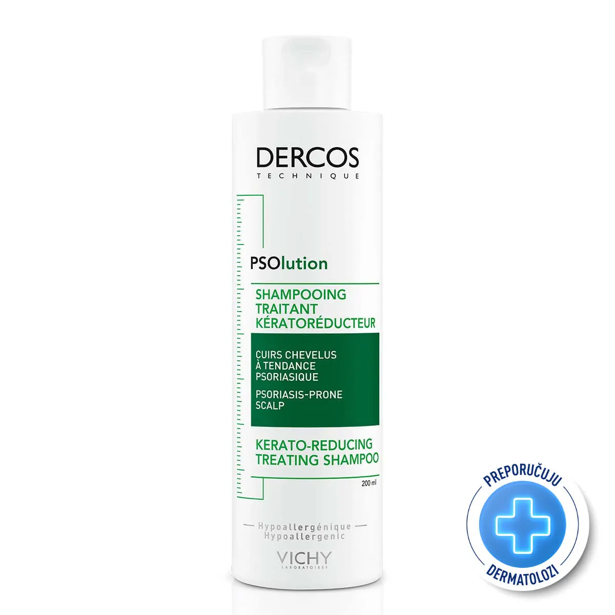 Vichy Dercos PSOlution šampon za vlasište sklono psorijazi 200 ml