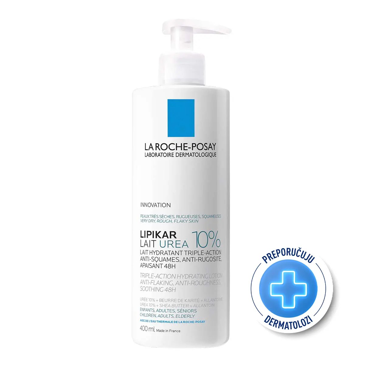 La Roche-Posay Lipikar Lait mlijeko s 10% uree 400 ml