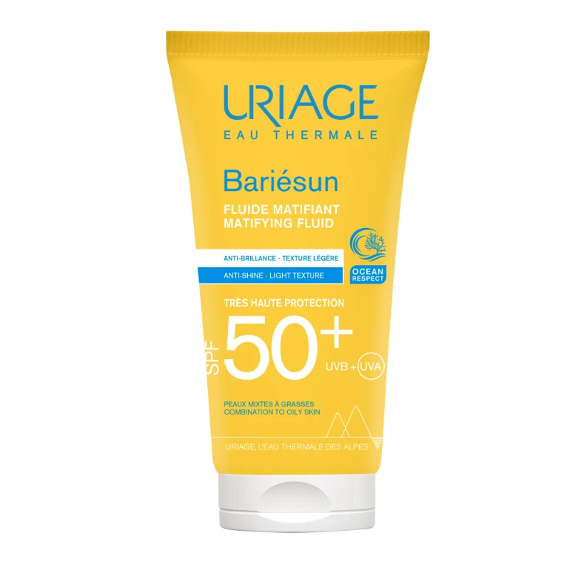 Uriage Bariesun matirajući fluid SPF 50, 50 ml