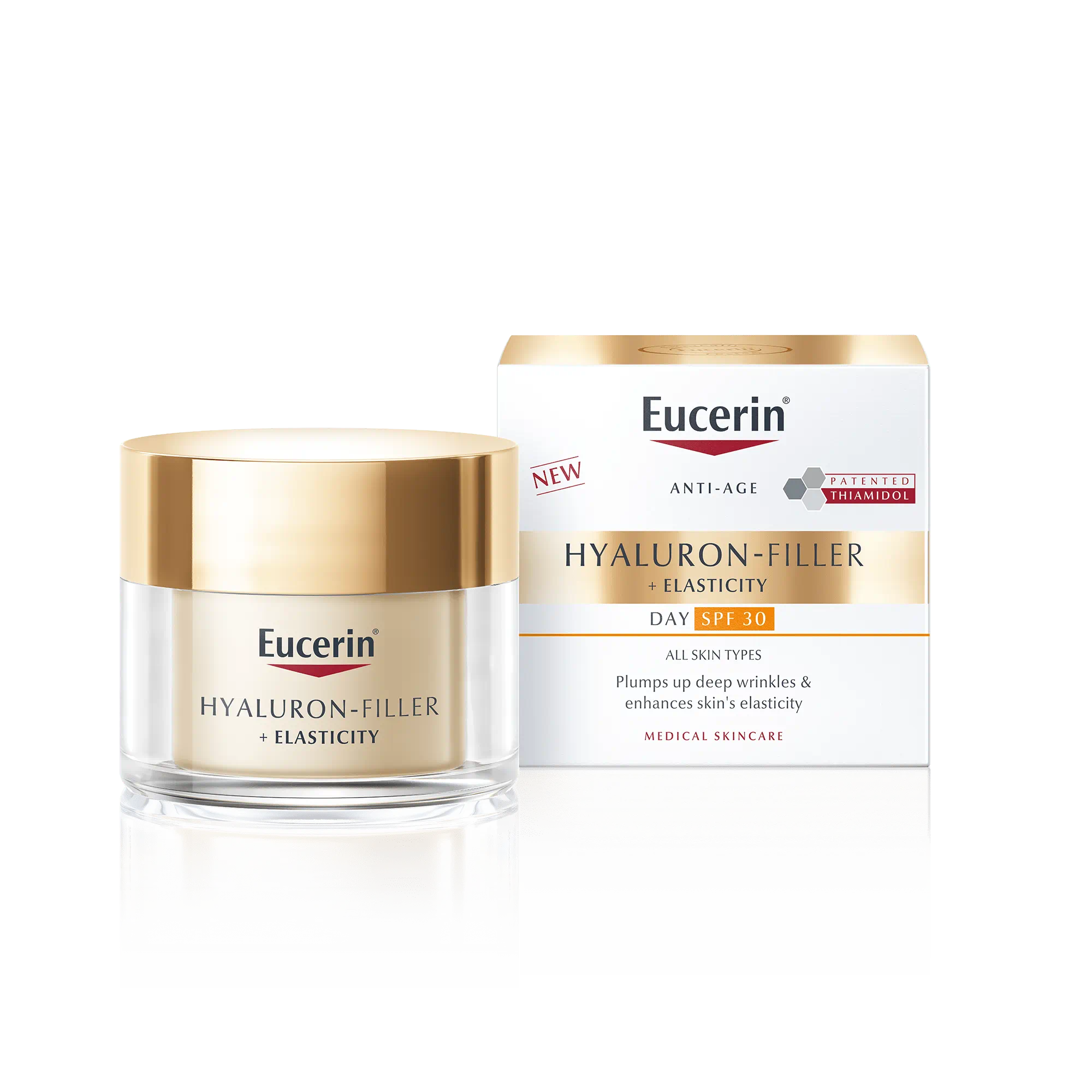 Eucerin Hyaluron-Filler Elasticity dnevna krema SPF 30, 50 ml
