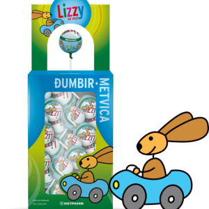 Lizzy se vozi lizalica (cijena po komadu)