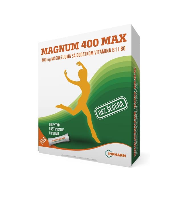 Magnum 400 Max 20 kesica