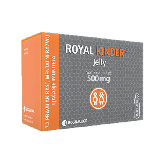 Royal Kinder Jelly matična mliječ 500 mg 10 bočica