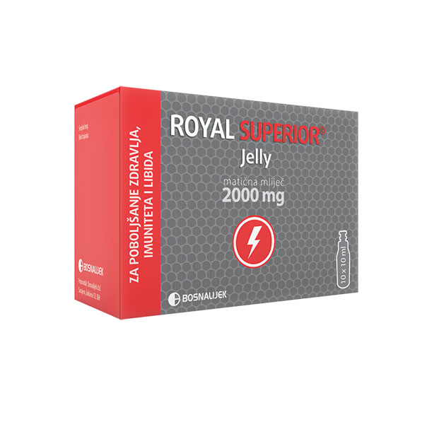 Royal Superior Jelly matična mliječ 2000 mg 10 bočica