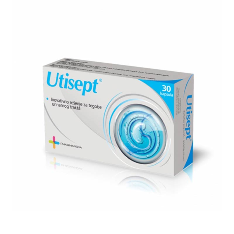 Utisept 100 mg 30 kapsula